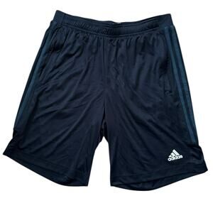 Adidas Navy Blue Aeroready Basketball Sports Shorts Size Medium NWOT